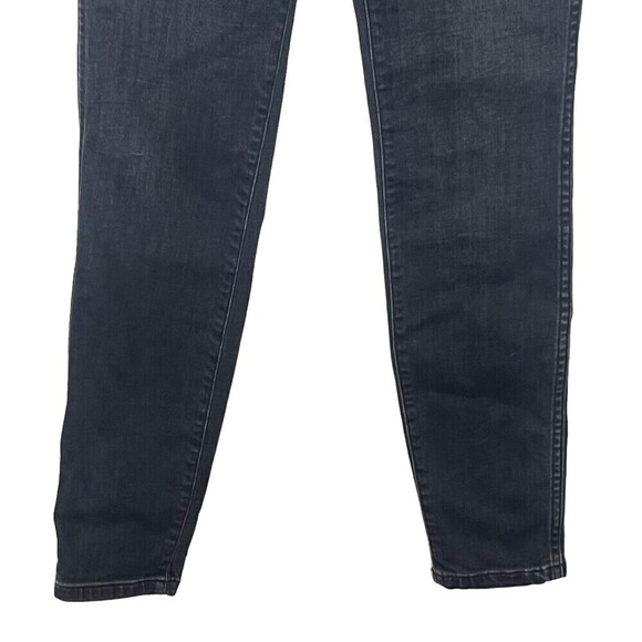 THE GREAT. The Super High Rise Jeans Women’s Size 25 Black Washed Skinny Fit - Picture 4 of 12